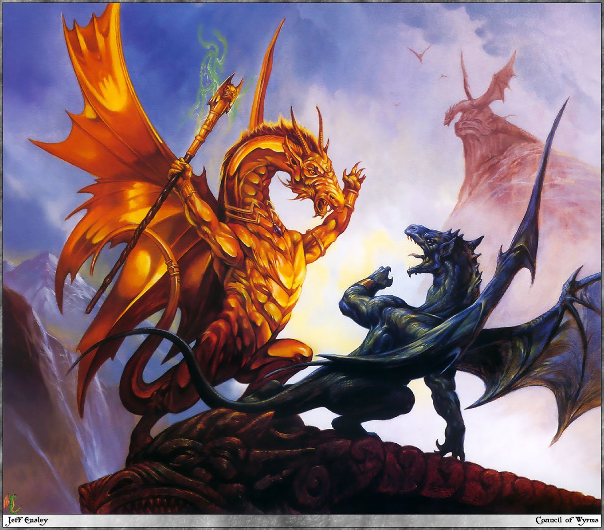 Wallpapers Fantasy and Science Fiction Creatures : Dragons 