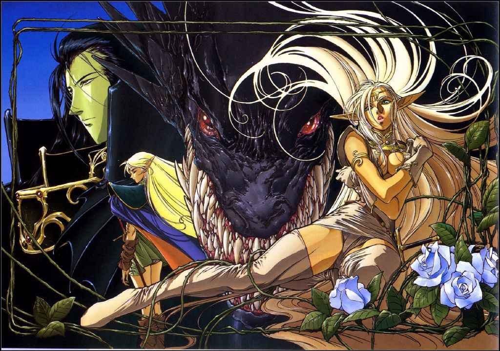 Fonds d'cran Manga Record Of Lodoss War 