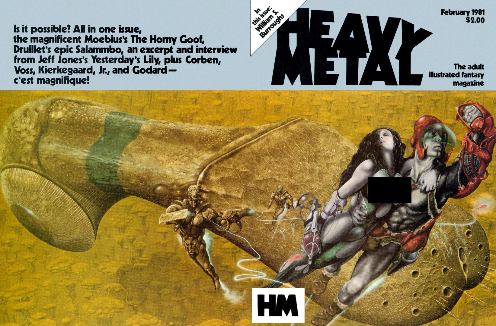 Wallpapers Comics Heavymetal (covers) 