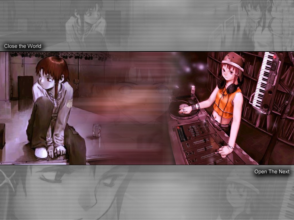 Wallpapers Manga Serial Experiments Lain 