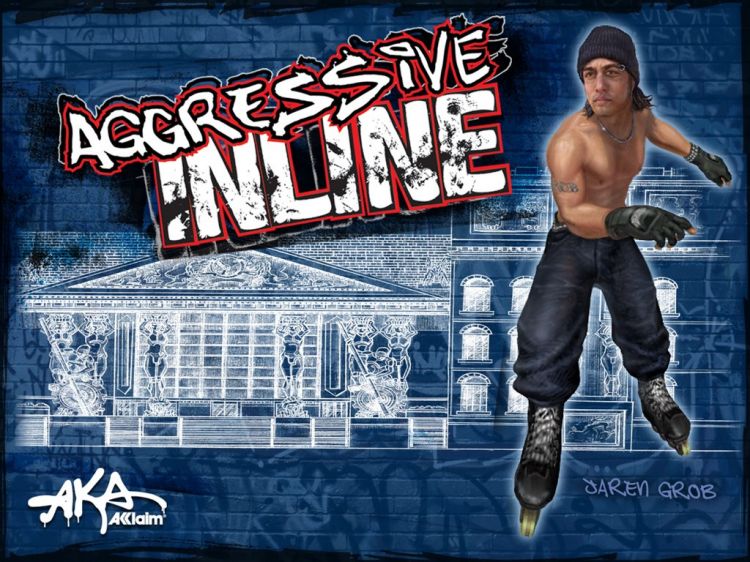 Fonds d'cran Jeux Vido Agressive Inline Wallpaper N36595