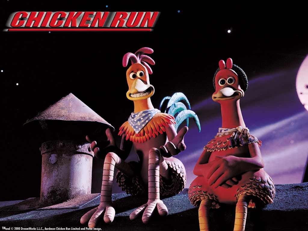 Wallpapers Cartoons Chicken Run 