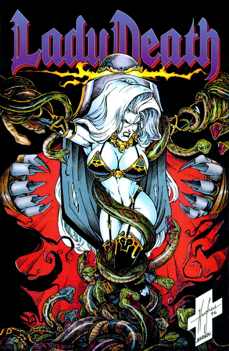 Wallpapers Comics Lady Death (covers) 