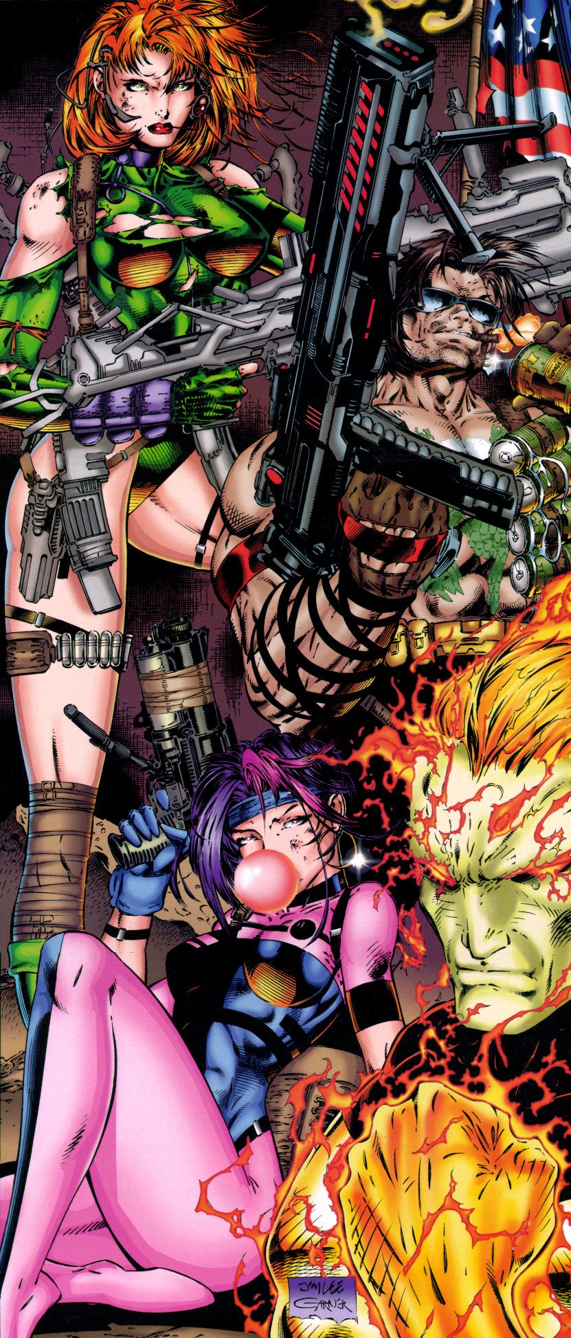 Wallpapers Comics Gen 13 (covers) 