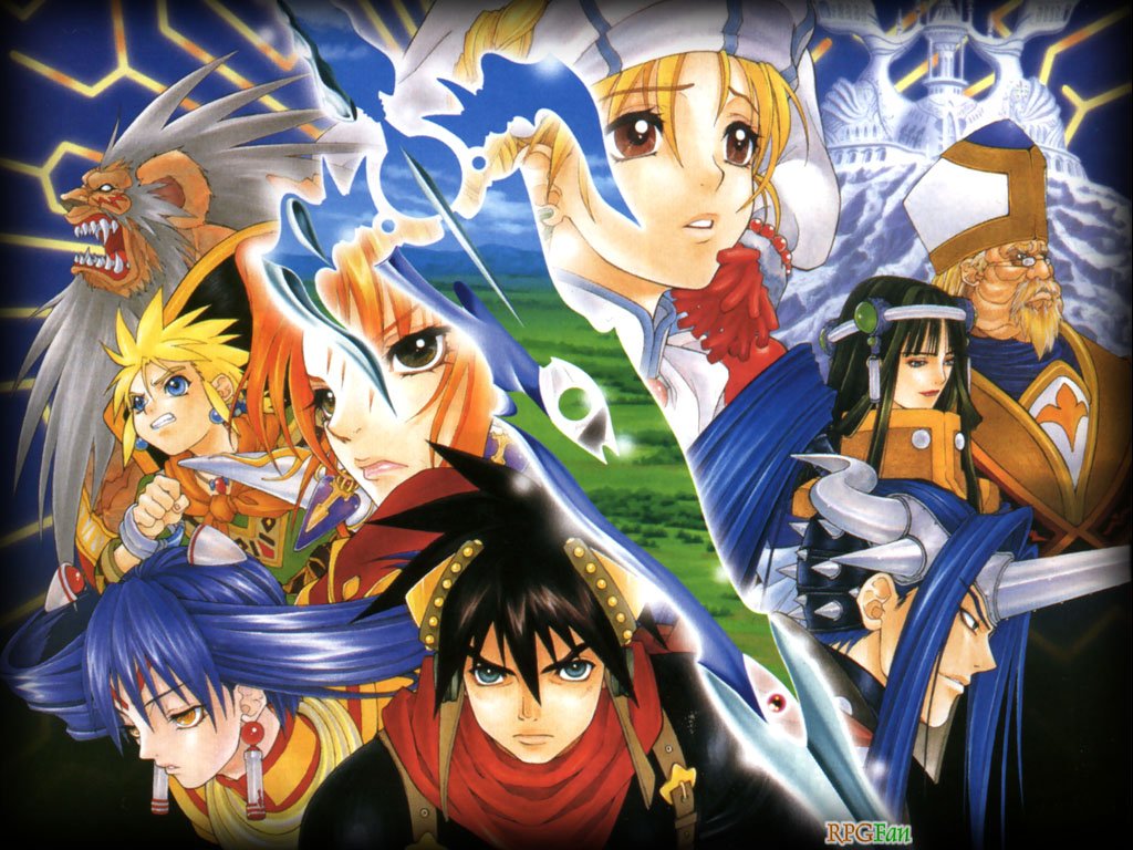 Fonds d'cran Jeux Vido Grandia 1 et 2 