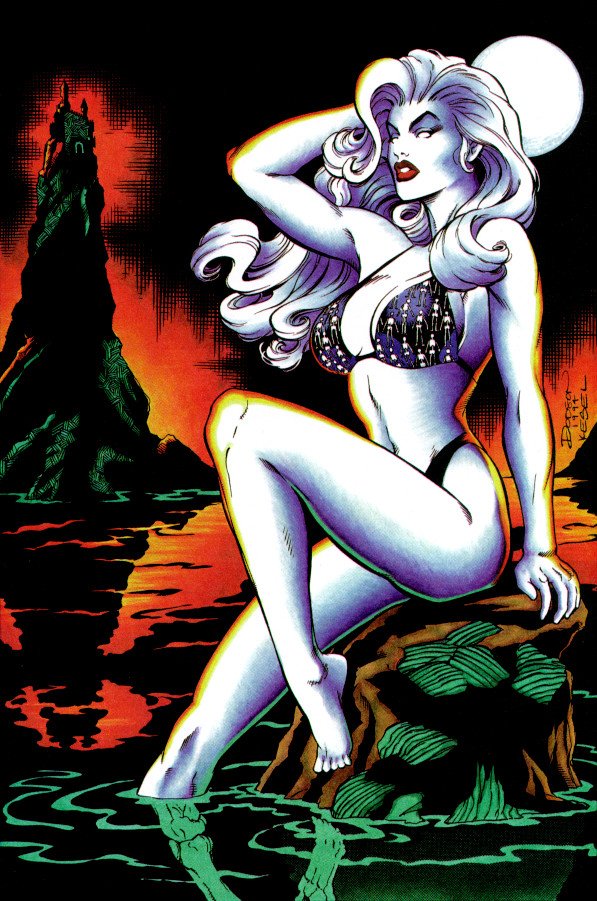 Wallpapers Comics Lady Death (covers) 