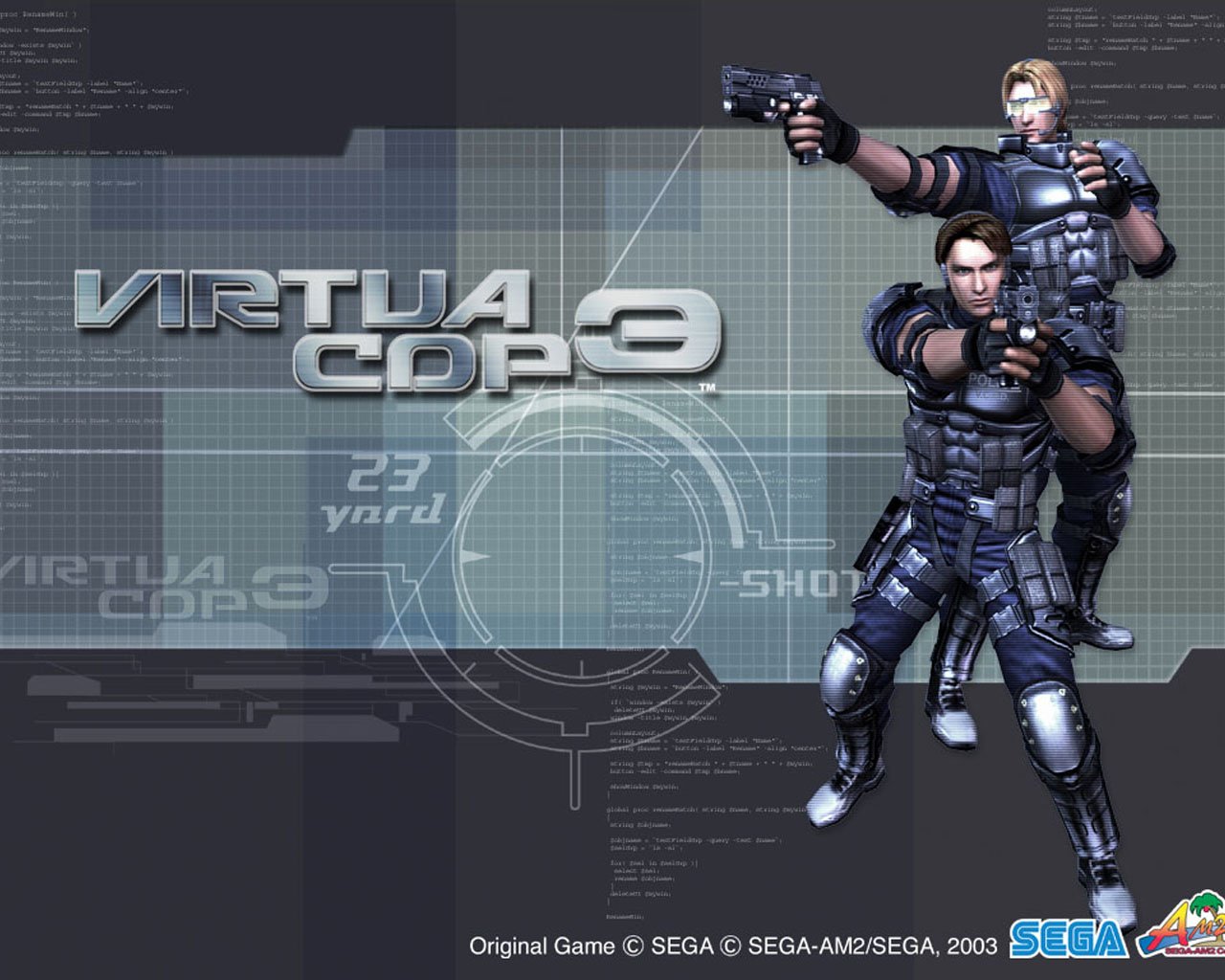 Fonds d'cran Jeux Vido Virtua Cop 3 