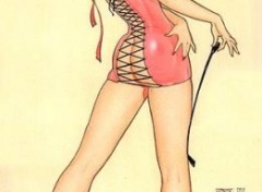 Fonds d'cran Erotic Art Pink Lucy