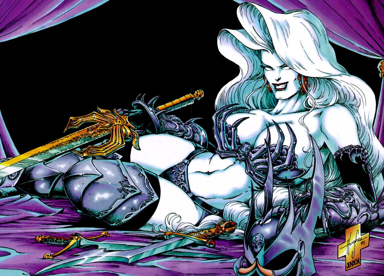 Fonds d'cran Comics et BDs Lady Death (couvertures) 