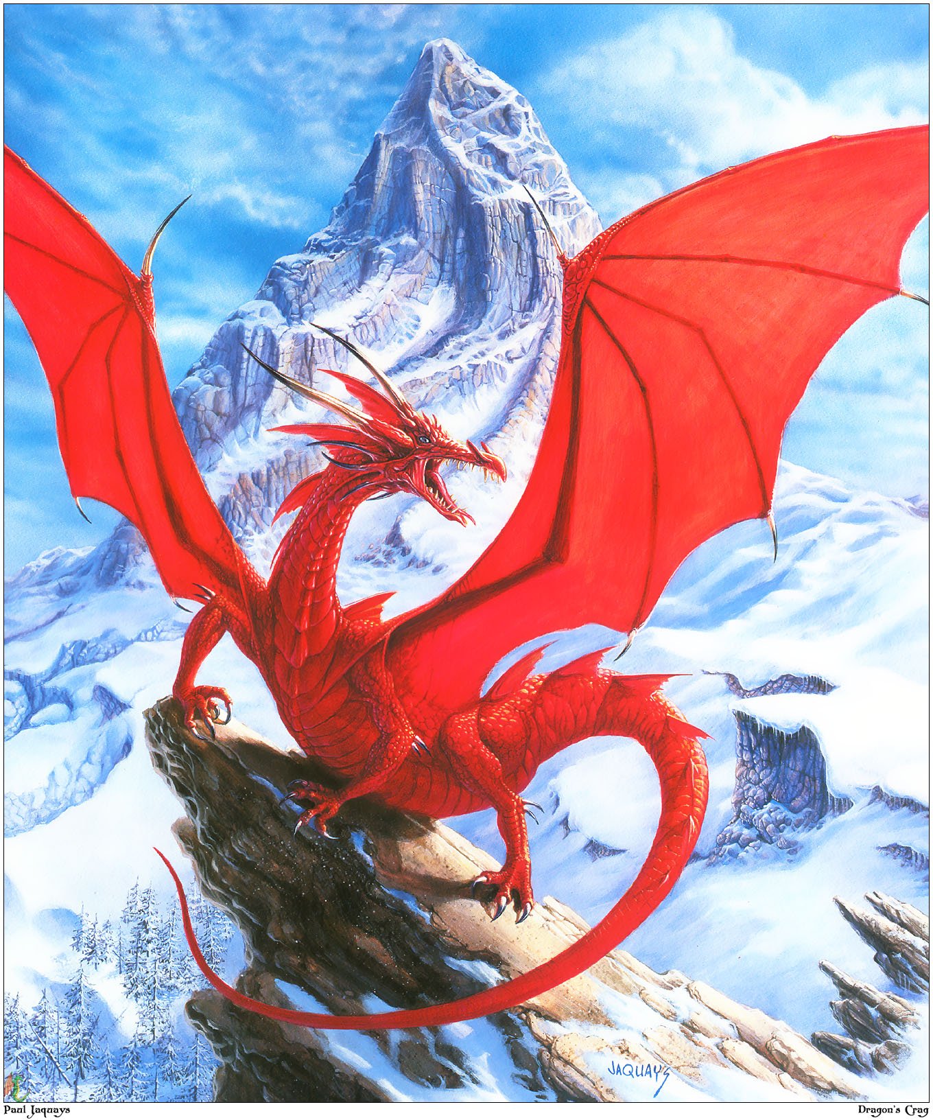 Wallpapers Fantasy and Science Fiction Creatures : Dragons 