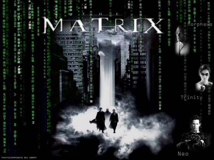 Fonds d'cran Cinma Matrix 1 Wallpaper N26159