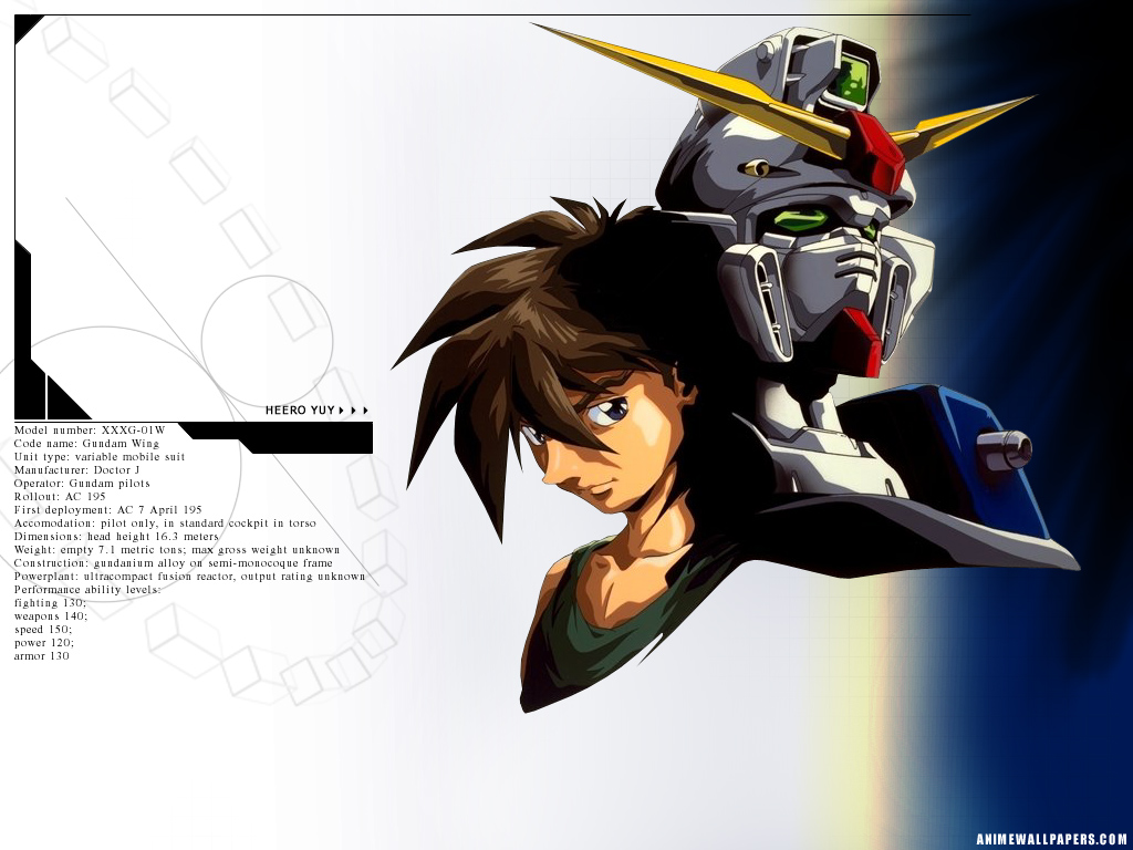 Fonds d'cran Dessins Anims Gundam Wing 