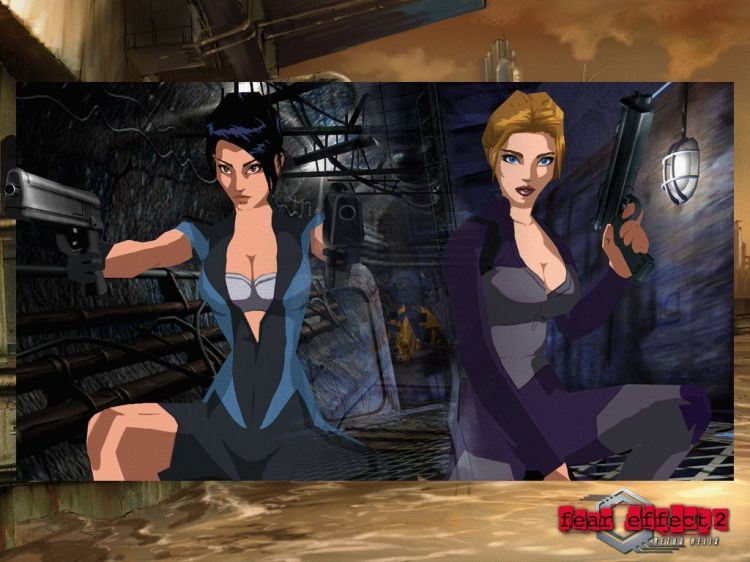 Fonds d'cran Jeux Vido Fear Effect 1 & 2 Wallpaper N32209