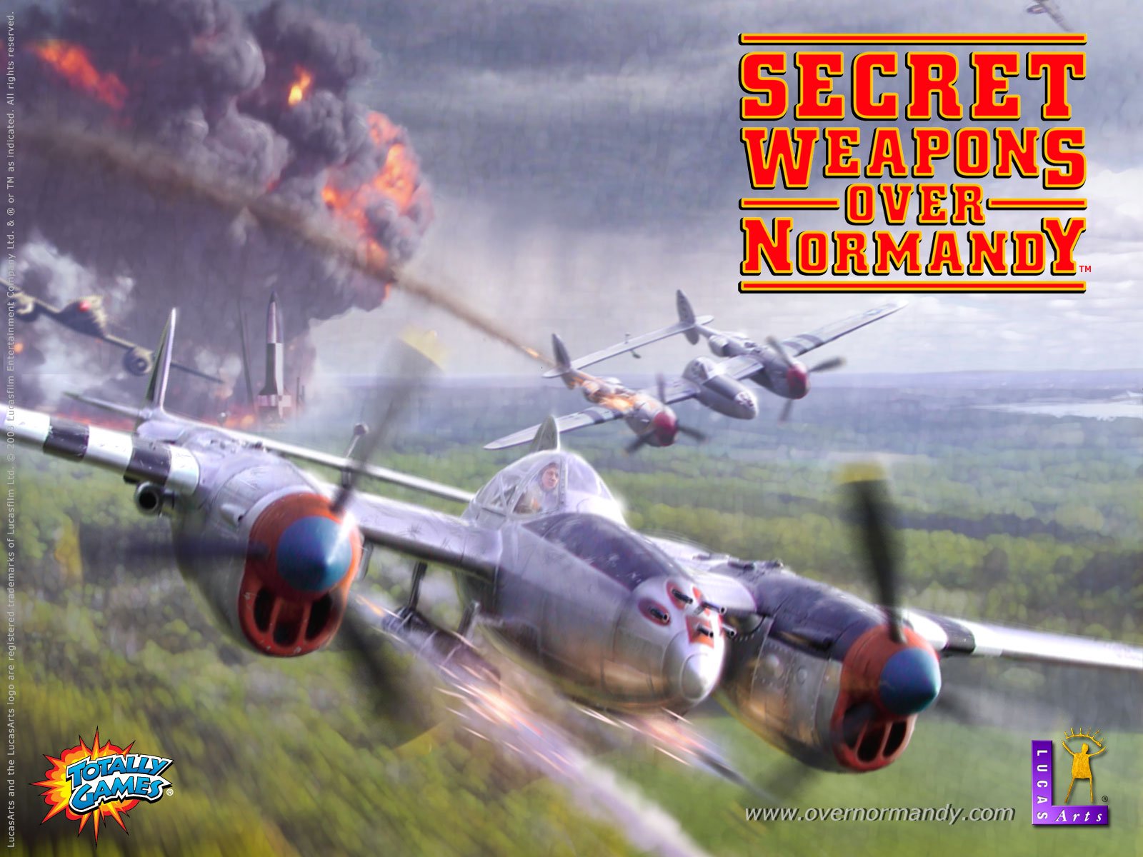 Fonds d'cran Jeux Vido Secret Weapons Over Normandy 