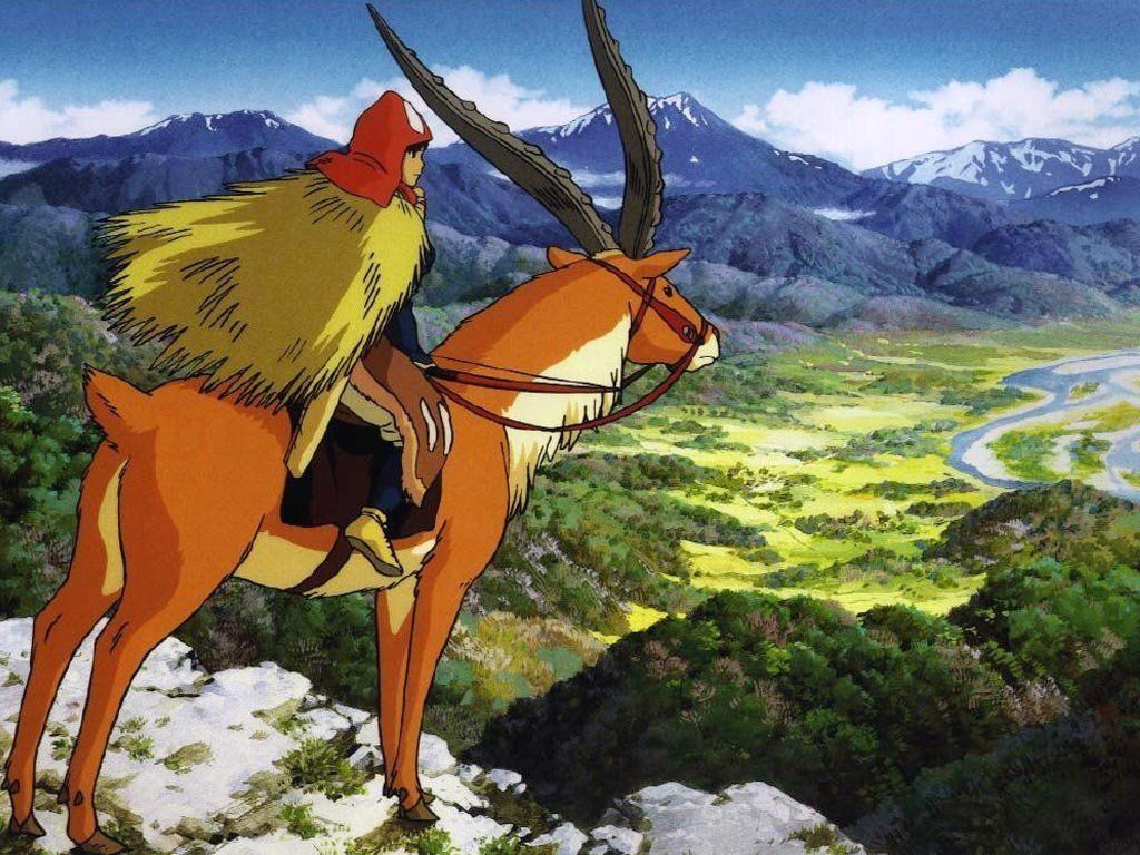 Wallpapers Cartoons Princess Mononoke 