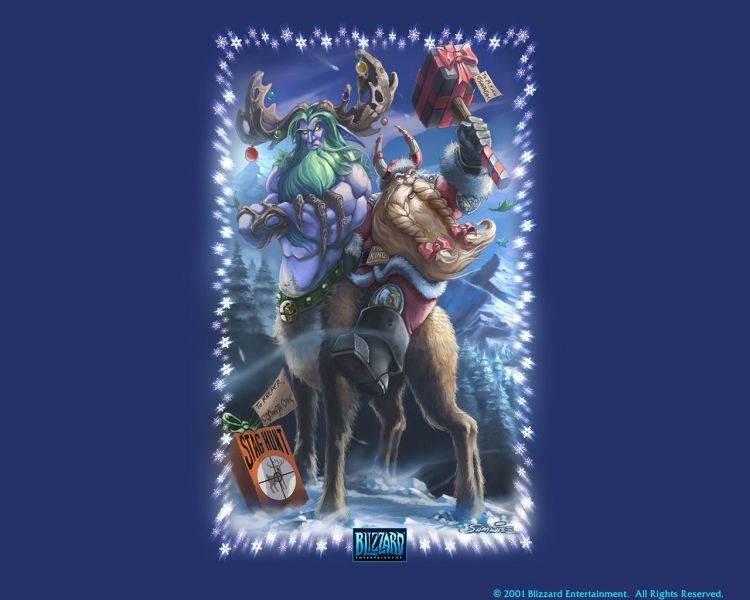 Fonds d'cran Jeux Vido Nol Chez Blizzard Wallpaper N31192