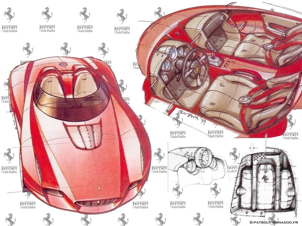 Wallpapers Cars Cars drawings 