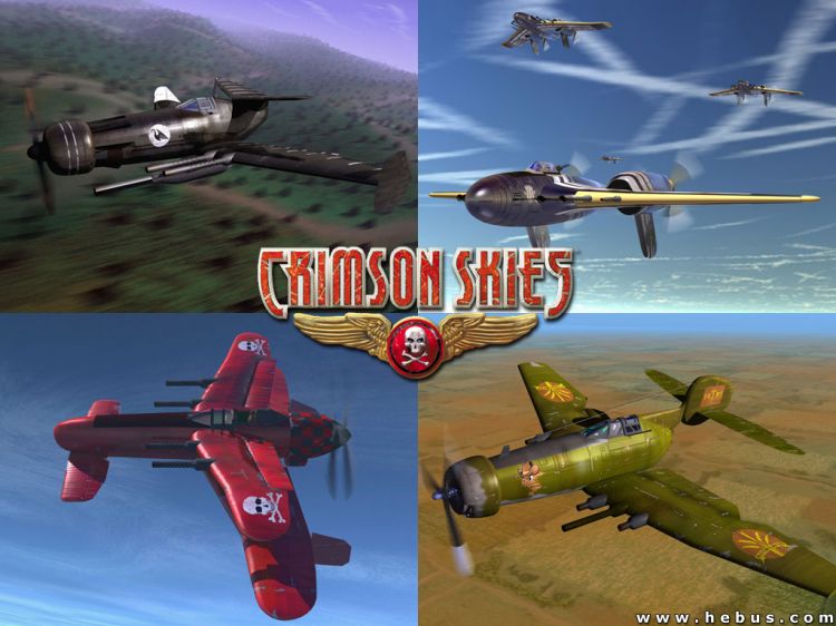 Fonds d'cran Jeux Vido Crimson Skies Wallpaper N31616