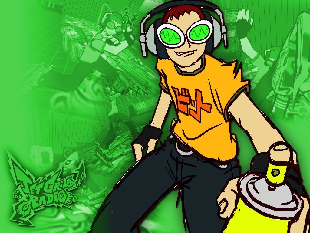 Fonds d'cran Jeux Vido Jet Set Radio 