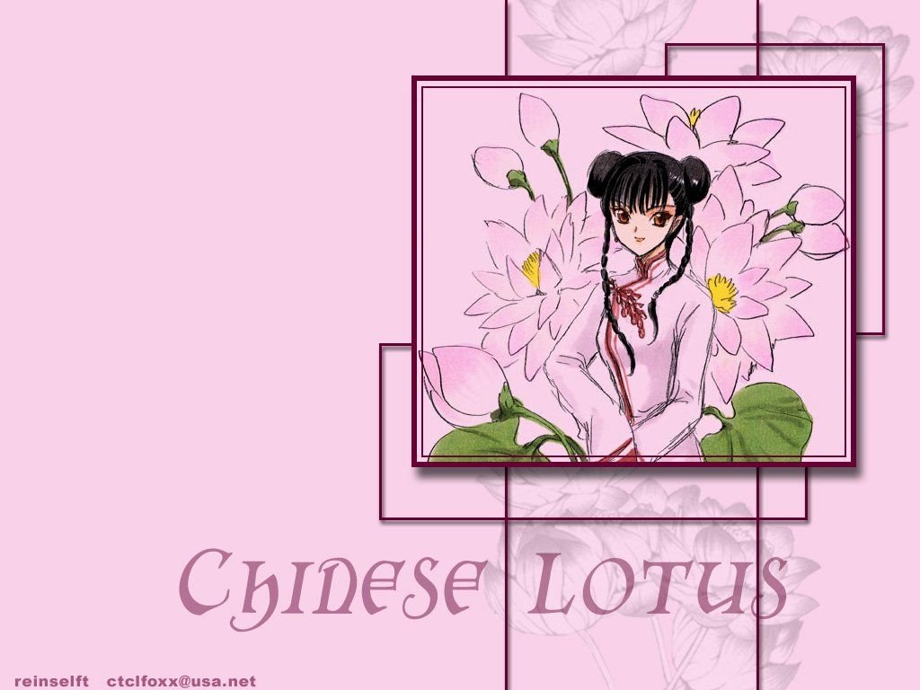 Fonds d'cran Manga Chinese Lotus 