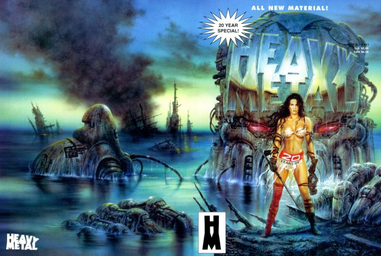 Fonds d'cran Comics et BDs Heavymetal (couvertures) Wallpaper N47758