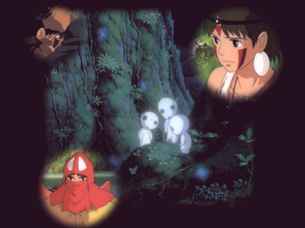 Wallpapers Cartoons Princess Mononoke 