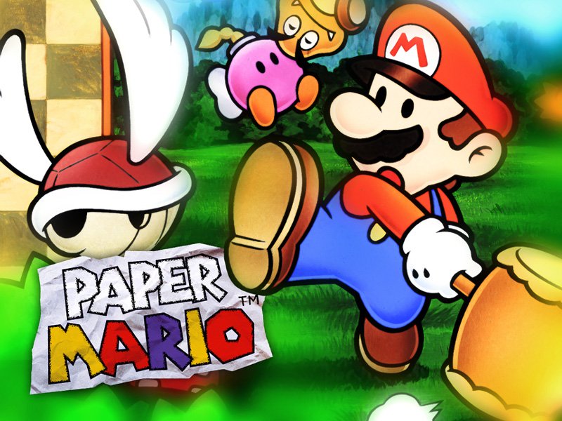 Fonds d'cran Jeux Vido Paper Mario 