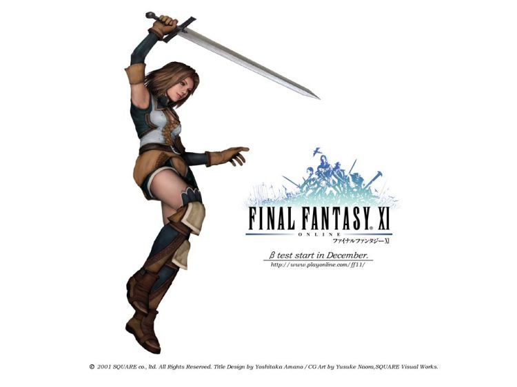 Fonds d'cran Jeux Vido Final Fantasy XI Wallpaper N32255