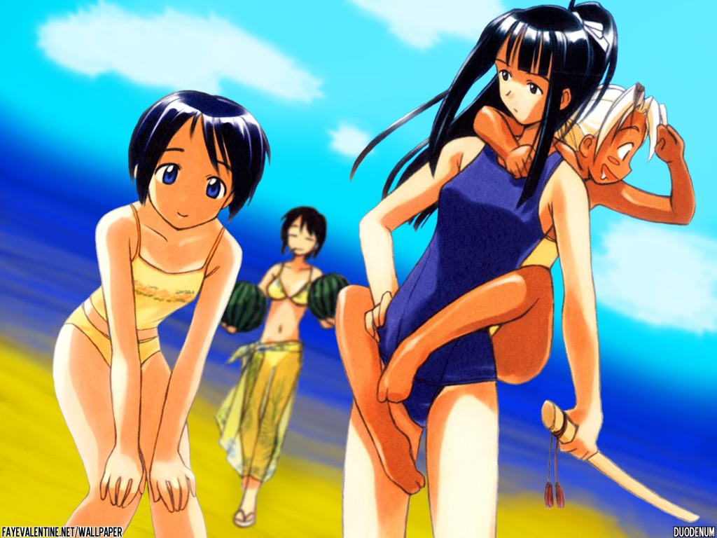 Fonds d'cran Manga Love Hina 