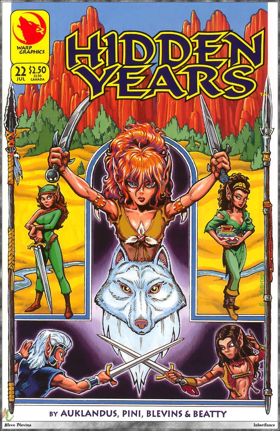 Fonds d'cran Comics et BDs Elfquest (couvertures) 