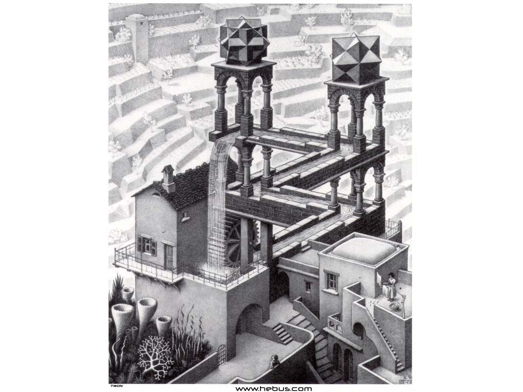 Wallpapers Art - Pencil Maurits Cornelis Escher 