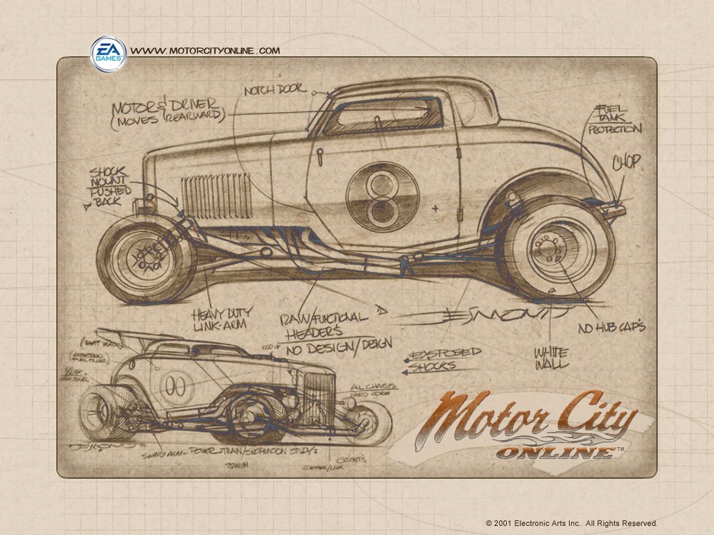 Fonds d'cran Jeux Vido Motor City Online 