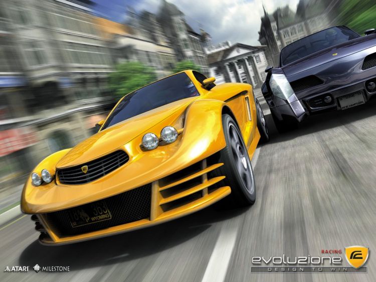 Fonds d'cran Jeux Vido Racing  Evoluzione Wallpaper N37753