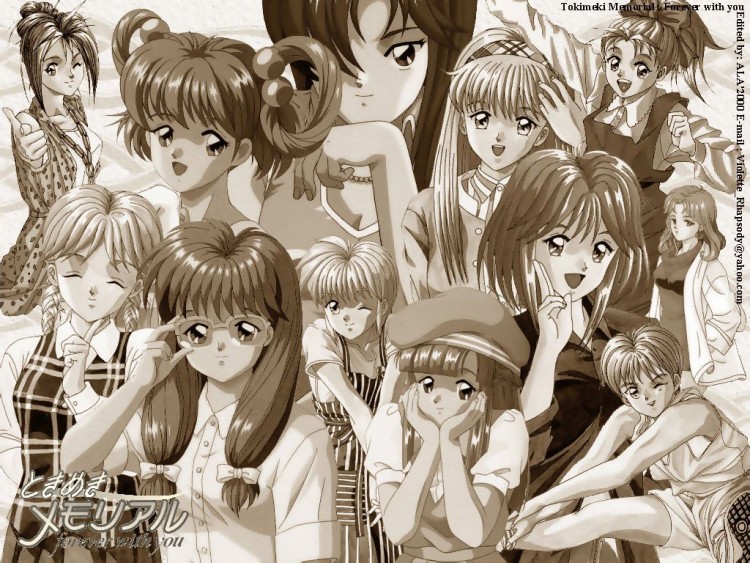 Fonds d'cran Manga Tokimeki Memorial Wallpaper N50724