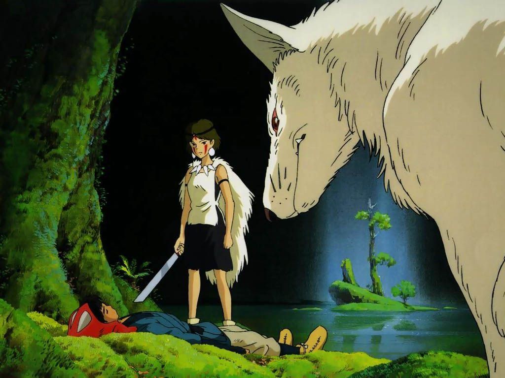 Wallpapers Cartoons Princess Mononoke 