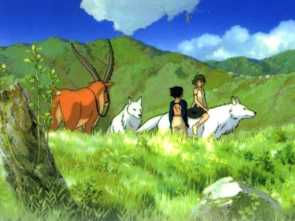 Wallpapers Cartoons Princess Mononoke 