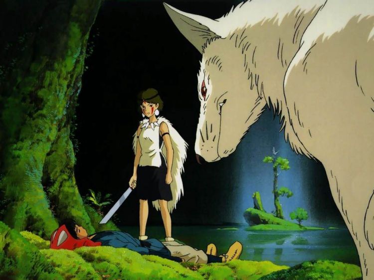 Wallpapers Cartoons Princess Mononoke Wallpaper N50043