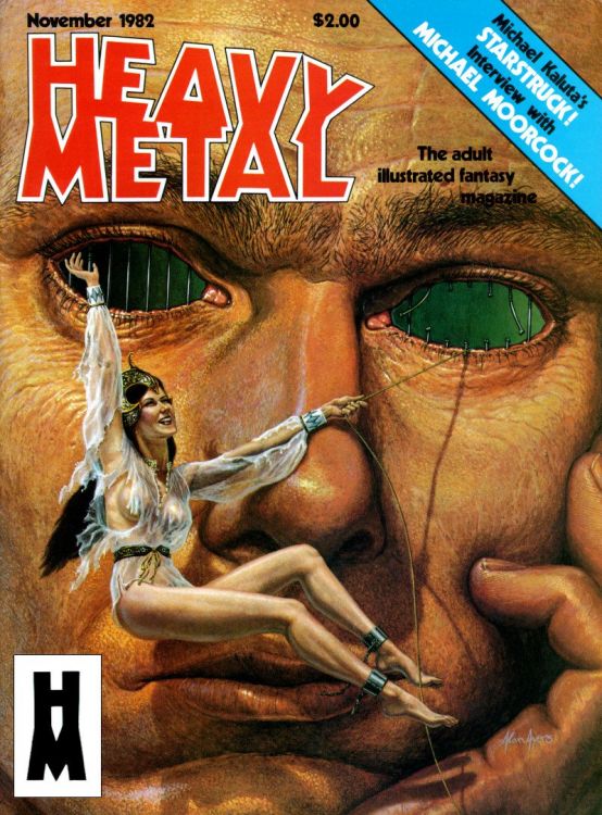 Fonds d'cran Comics et BDs Heavymetal (couvertures) Wallpaper N47724