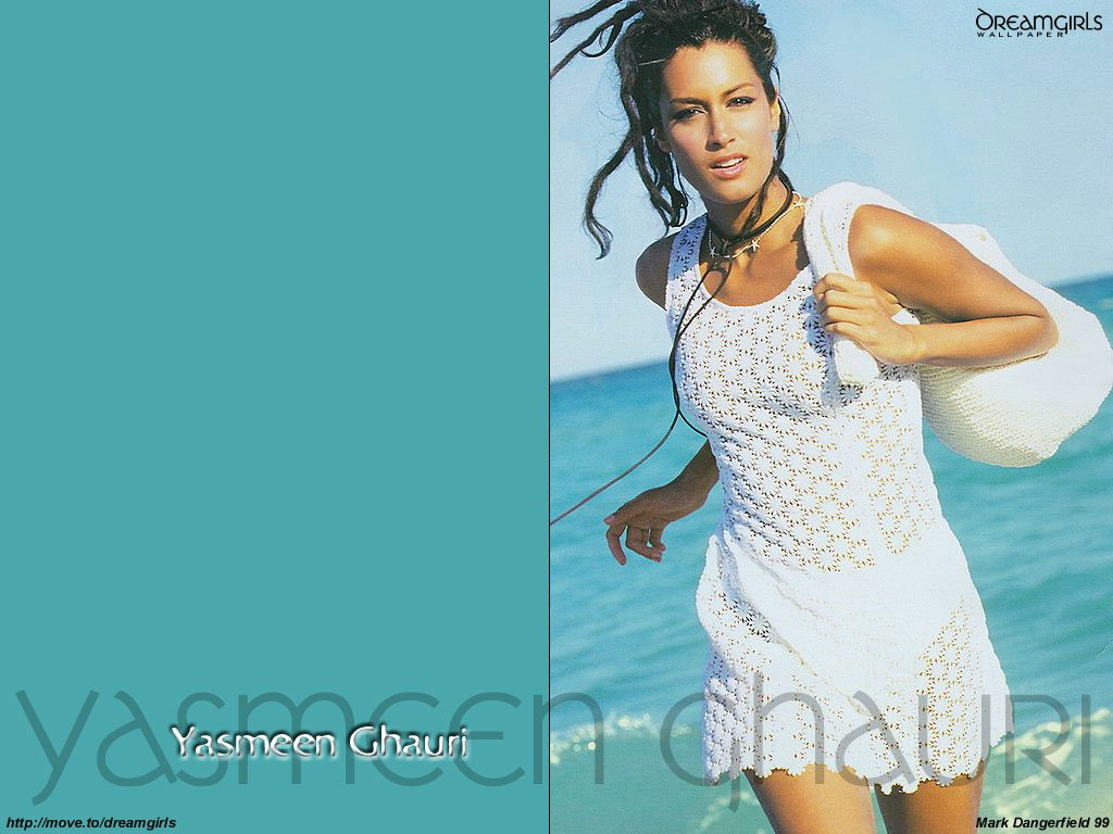 Fonds d'cran Clbrits Femme Yasmeen Ghauri 