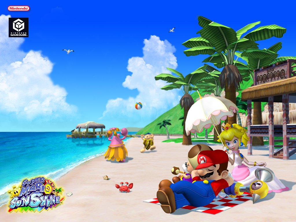 Fonds d'cran Jeux Vido Super Mario Sunshine 