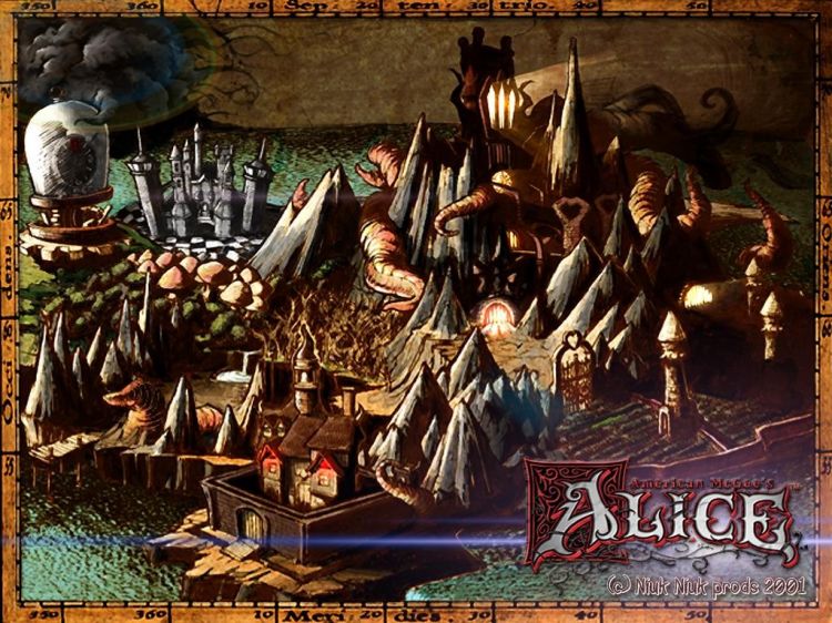 Fonds d'cran Jeux Vido Alice Wallpaper N30840