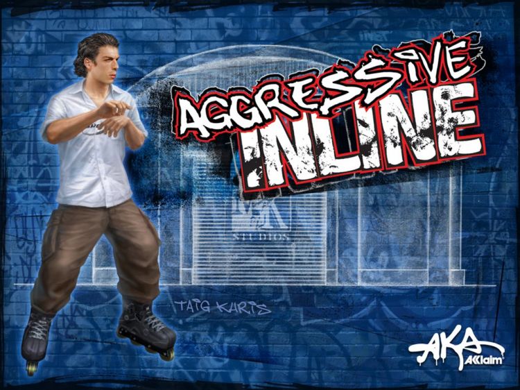 Fonds d'cran Jeux Vido Agressive Inline Wallpaper N36596