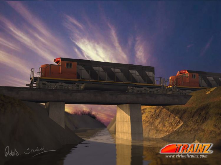 Fonds d'cran Jeux Vido Trainz Wallpaper N35198