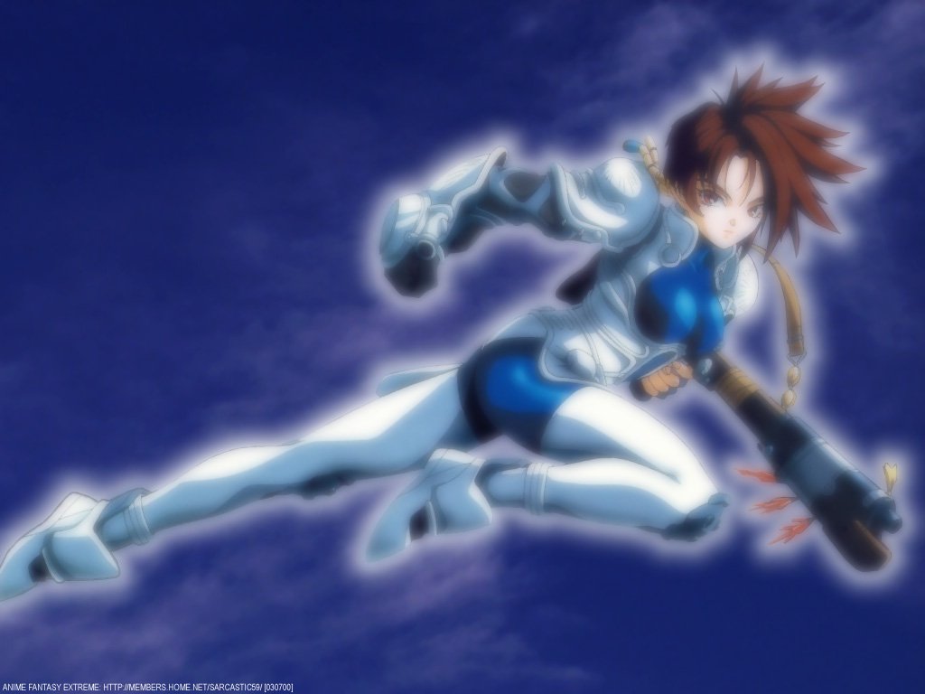 Wallpapers Cartoons Iria- Zeiram the Animation 