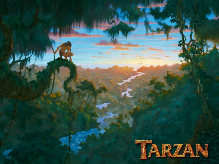 Fonds d'cran Dessins Anims Tarzan Wallpaper N30503