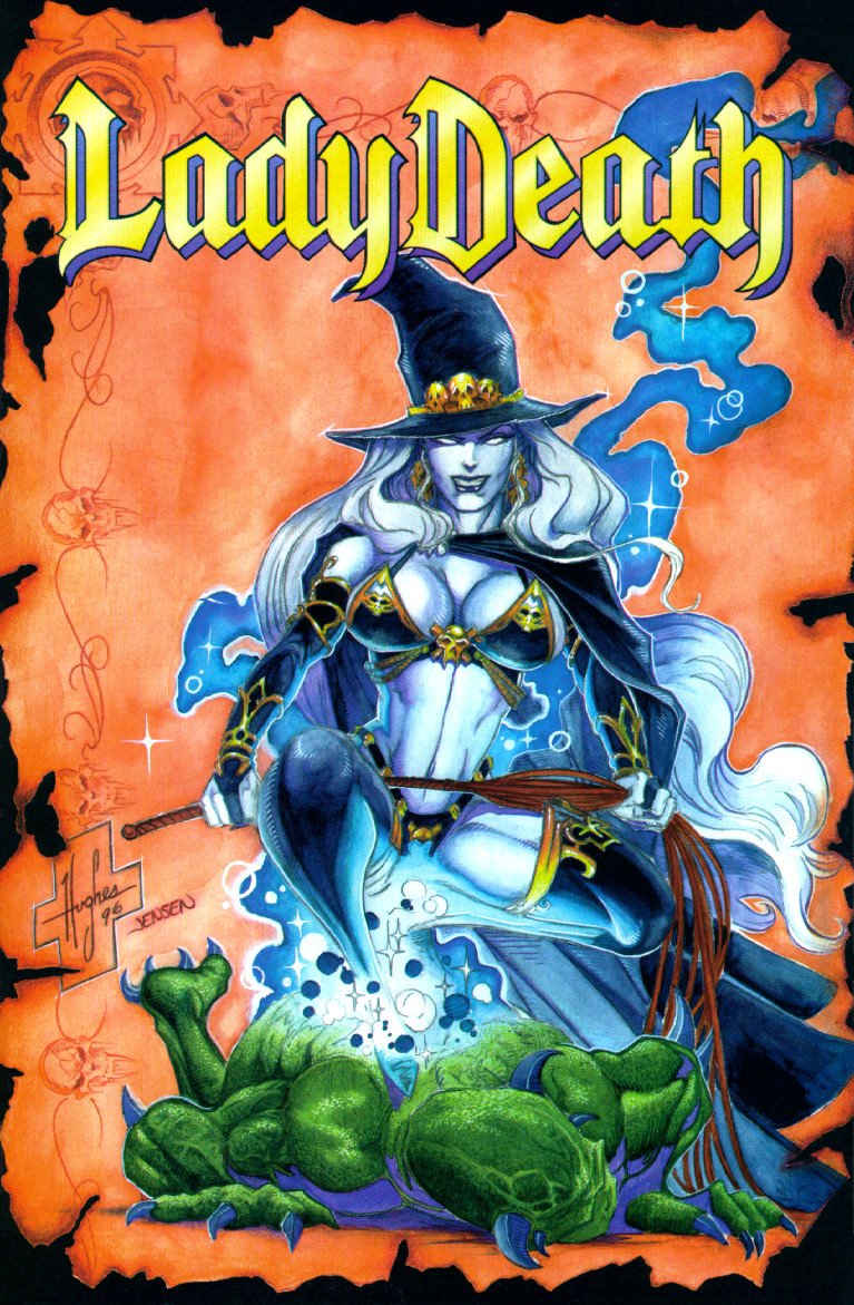 Wallpapers Comics Lady Death (covers) 