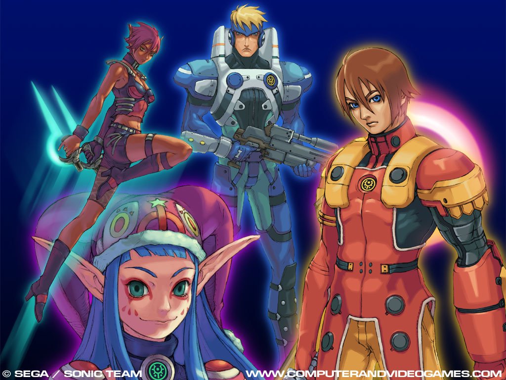 Fonds d'cran Jeux Vido Phantasy Star Online 