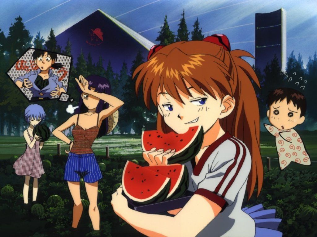 Wallpapers Cartoons Evangelion 