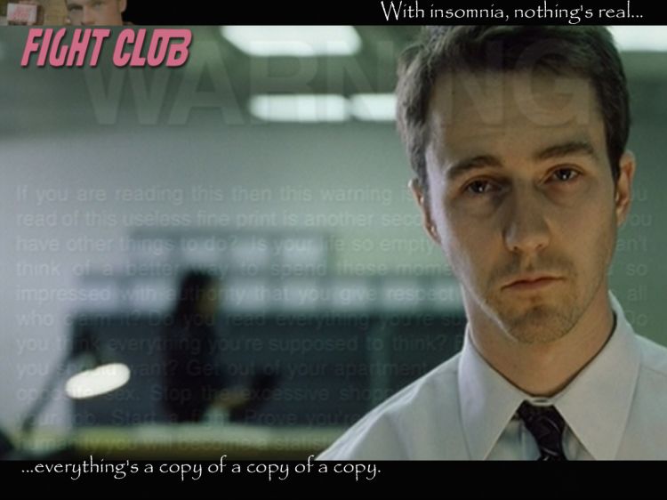 Fonds d'cran Cinma Fight Club Wallpaper N25598