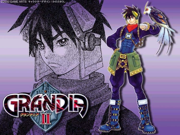 Fonds d'cran Jeux Vido Grandia 1 et 2 Wallpaper N32674